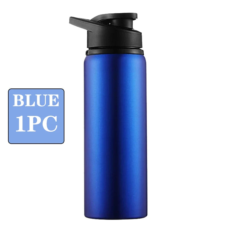 Aluminium-Trinkflasche 600 ml – Auslaufsichere Sportflasche für Outdoor & Reise