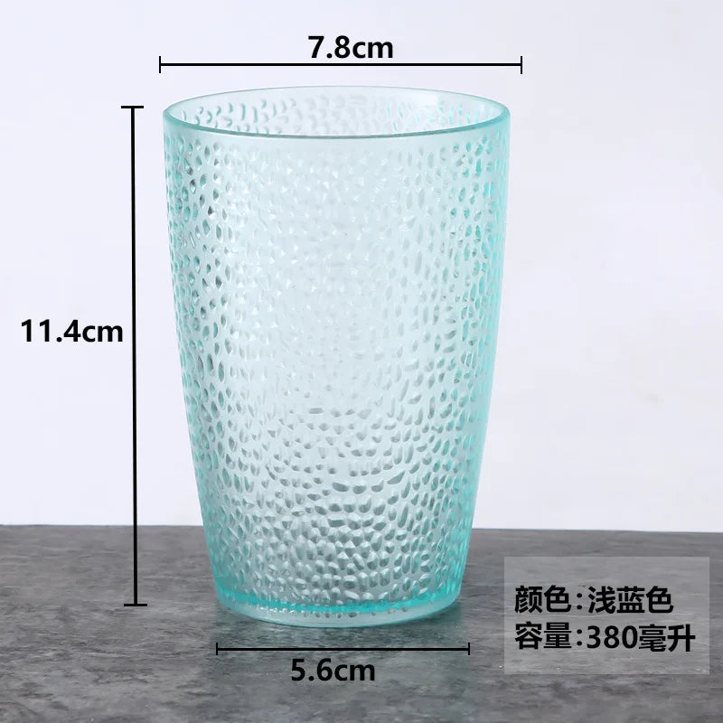 Gefrosteter Kunststoffbecher – Bruchsicher & Hitzeresistent | 220ml / 290ml / 380ml