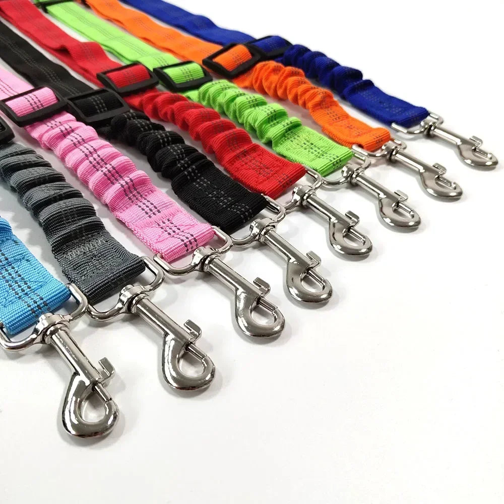 Hunde-Sicherheitsleine & Autogurt – Elastische Reflektierende Sicherheitsleine für Hunde