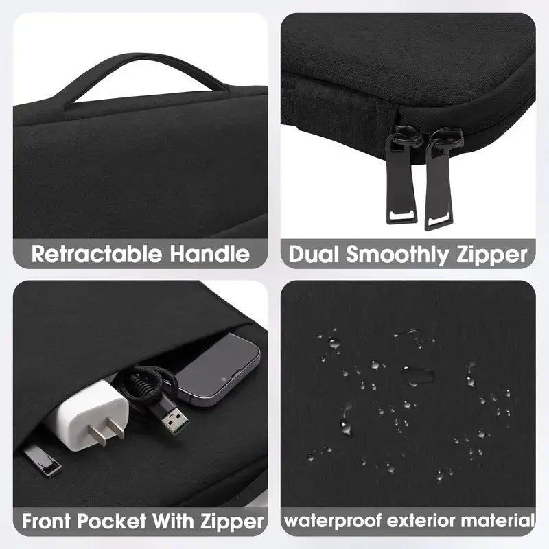 Laptop-Innentasche 13–15,6 Zoll – Wasserabweisende Nylon-Schutzhülle für Laptop & Tablet