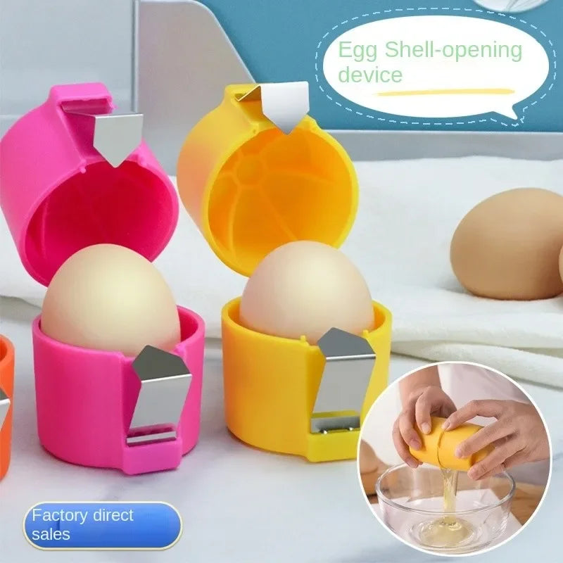 Eierschalenöffner – Praktischer Eierknacker & Eierschalentrenner für Küche & Backen