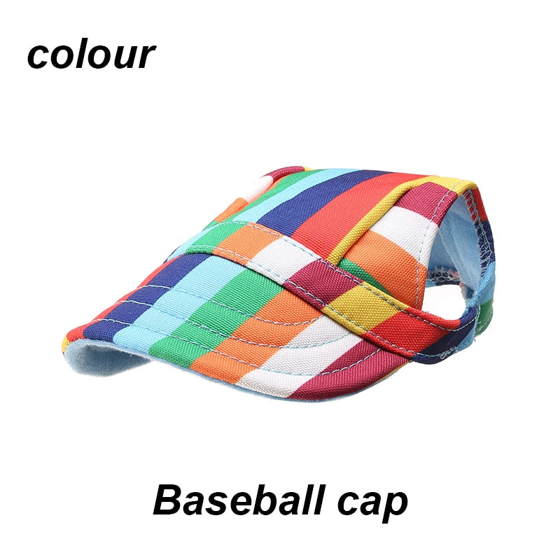 Hunde-Baseball-Cap – Sommer-Sonnenschutz-Mütze für kleine Hunde & Welpen