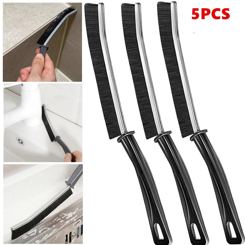 Fugenbürste für Fliesen, Fenster & Küche – Steife Nylonborsten (1er, 3er, 5er Set)