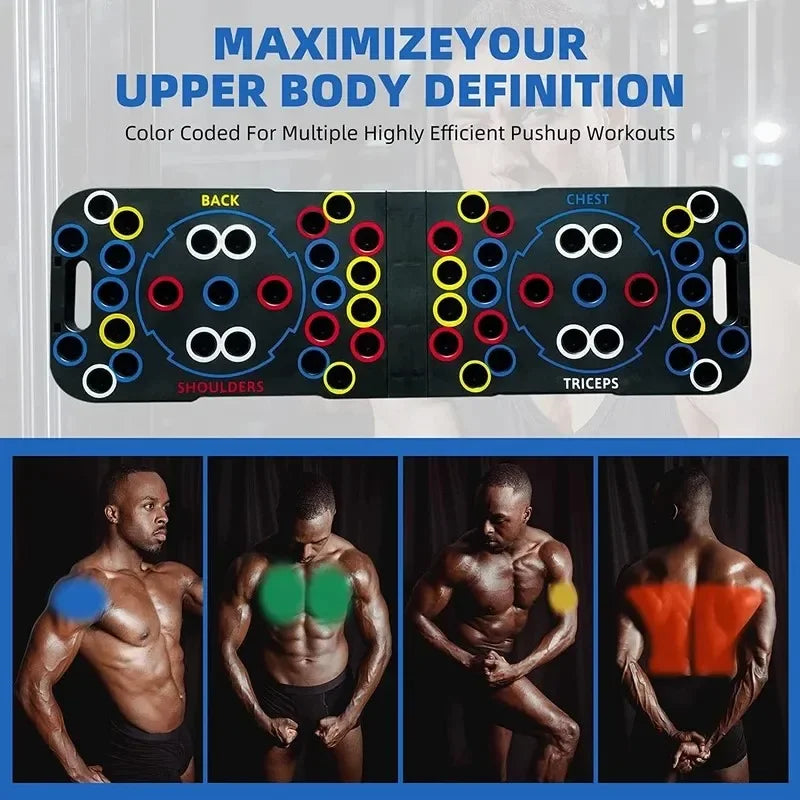 Multifunktionales Liegestütz-Brett – Training für Brust, Schultern & Bauch, für Damen & Herren