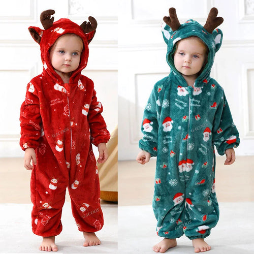 Baby Tier-Jumpsuit Strampler – Cosplay Kostüm für Kleinkinder, Flanell, Unisex (2–36 Monate)