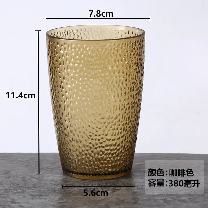 Gefrosteter Kunststoffbecher – Bruchsicher & Hitzeresistent | 220ml / 290ml / 380ml