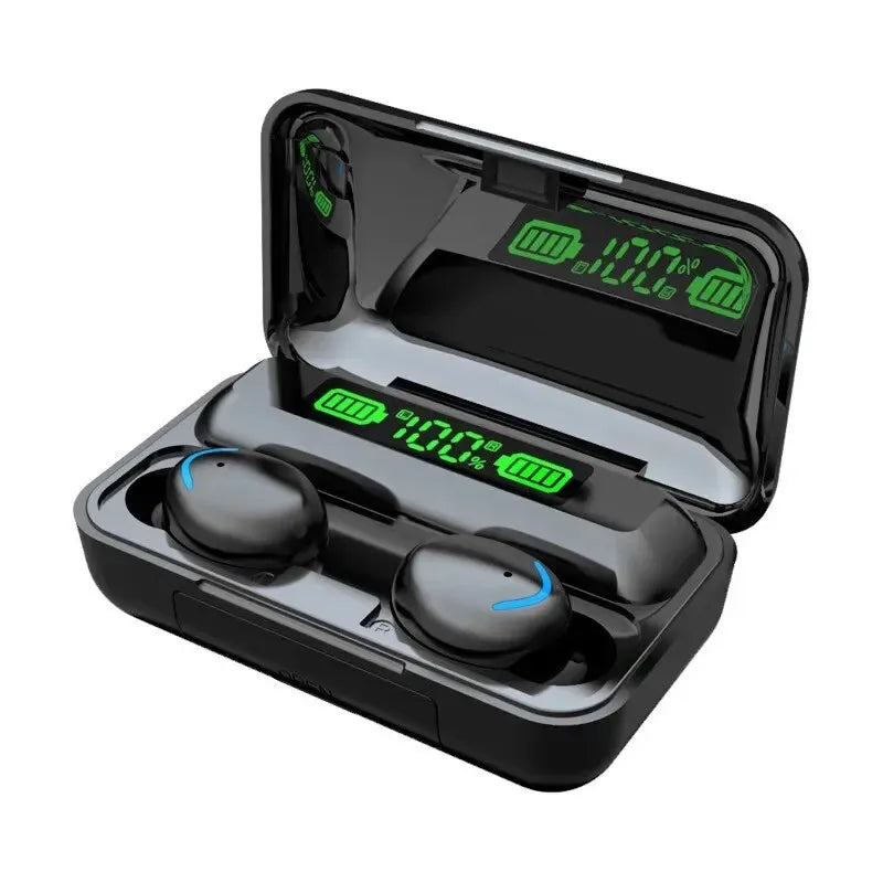 F9 TWS Bluetooth 5.0 Kopfhörer – LED-Display, ANC & Ladecase