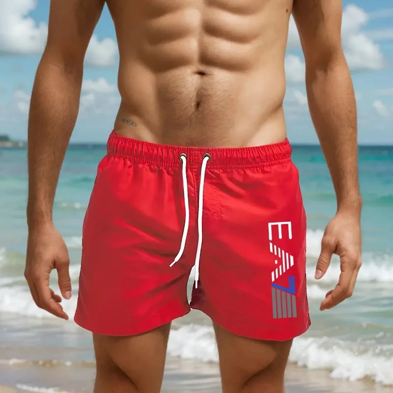 Herren Badeshorts – Leicht, Bedruckt & Schnelltrocknend