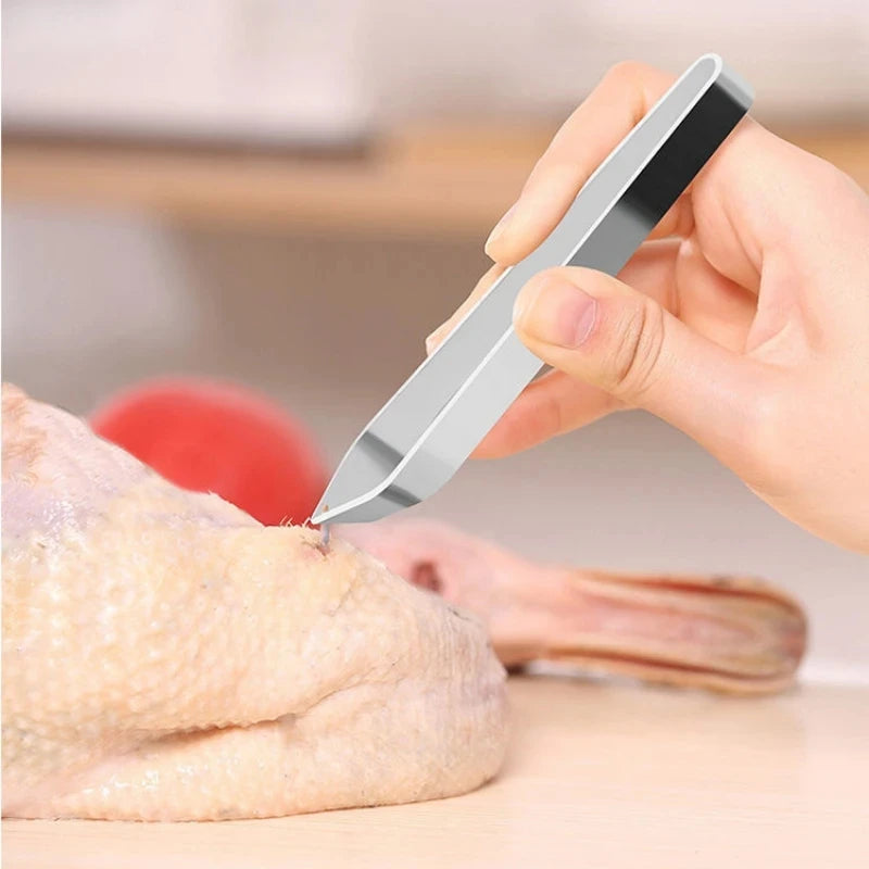 Edelstahl-Fischgräten-Pinzette – Präzise Grätenzange für Küche & Fisch