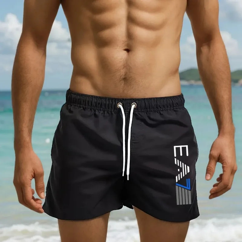 Herren Badeshorts – Leicht, Bedruckt & Schnelltrocknend