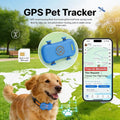 GPS Haustier-Tracker 4G – Echtzeit-Ortung für Hunde & Katzen, integrierte SIM, IP67, WLAN-Modus