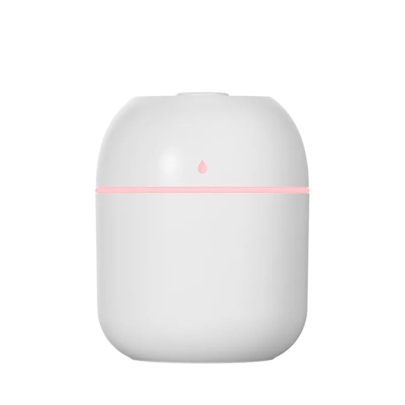 Mini Luftbefeuchter USB – 220ml mit Farbwechsellicht & Aroma-Diffuser