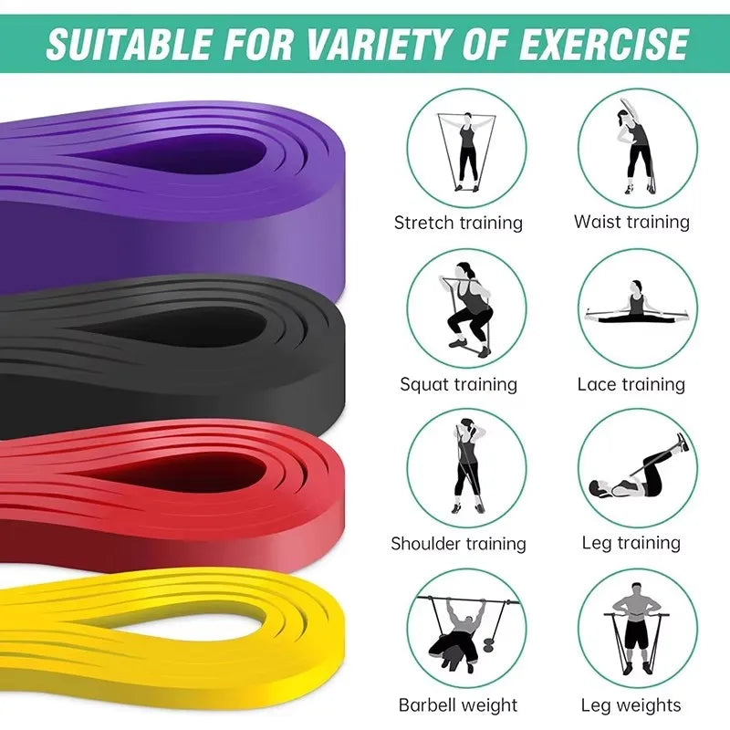 Latex Widerstandsband – 208 cm, für Kraft, Dehnung & Mobility