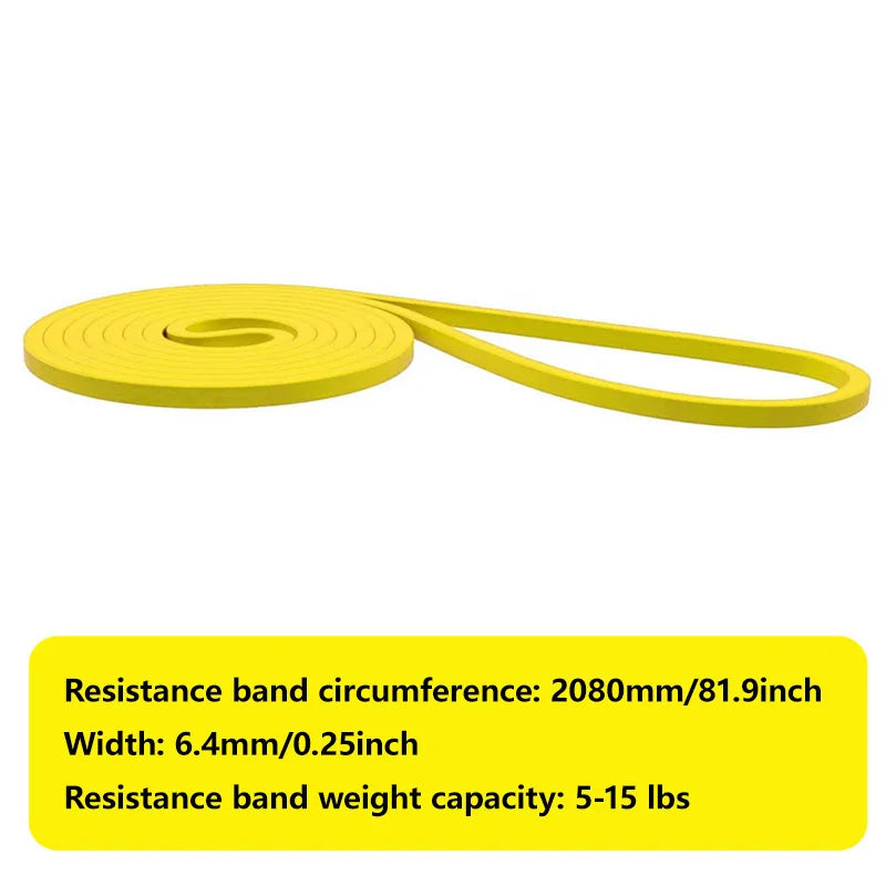 Latex Widerstandsband – 208 cm, für Kraft, Dehnung & Mobility