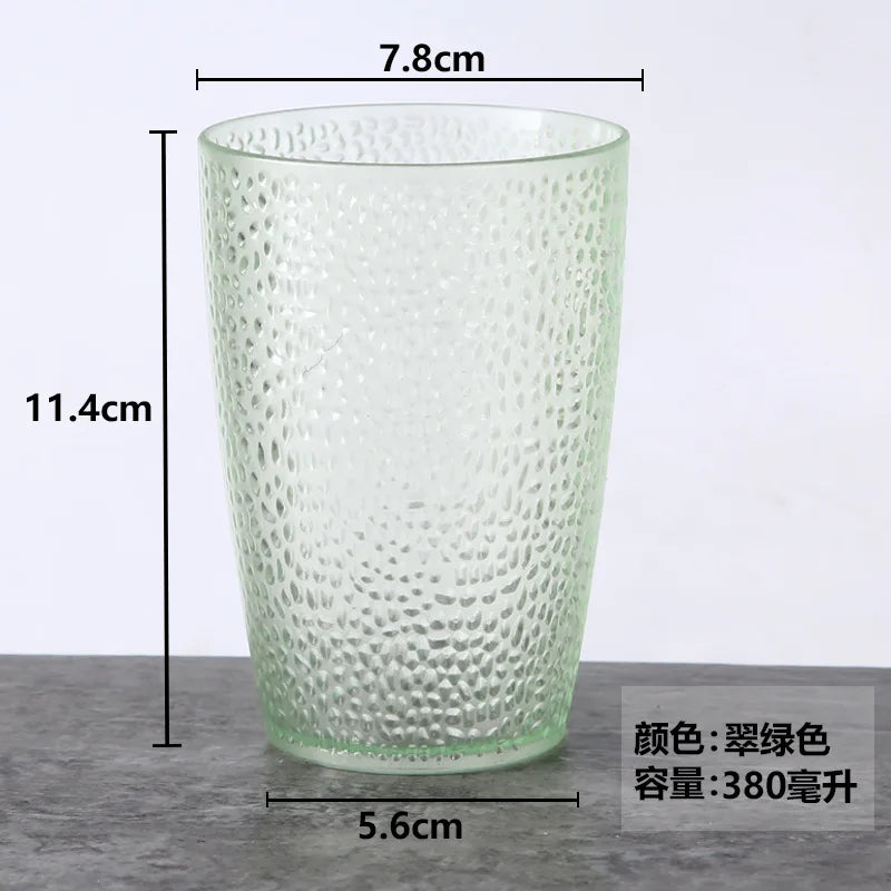 Gefrosteter Kunststoffbecher – Bruchsicher & Hitzeresistent | 220ml / 290ml / 380ml