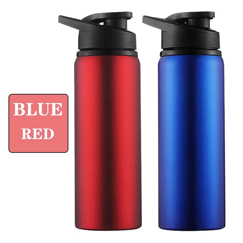 Aluminium-Trinkflasche 600 ml – Auslaufsichere Sportflasche für Outdoor & Reise
