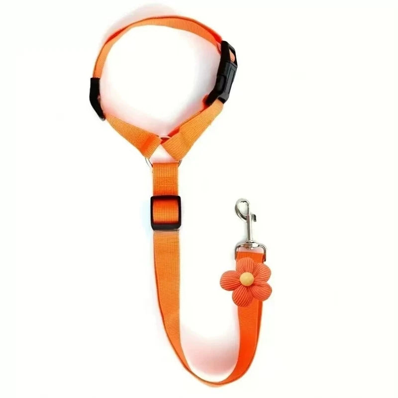 Hunde-Sicherheitsgurt fürs Auto – Verstellbare Nylon-Sicherheitsleine für Hunde
