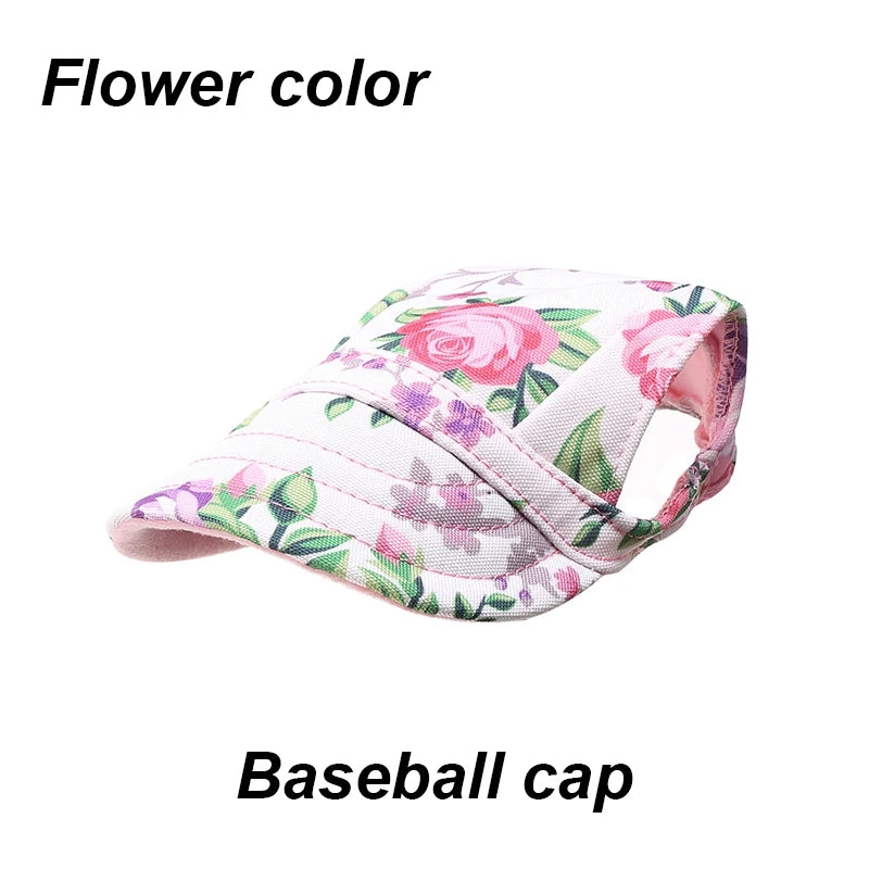 Hunde-Baseball-Cap – Sommer-Sonnenschutz-Mütze für kleine Hunde & Welpen