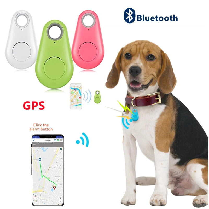 Bluetooth GPS Tracker für Haustiere – Mini Anti-Verlust Ortungsgerät für Hund, Katze & mehr