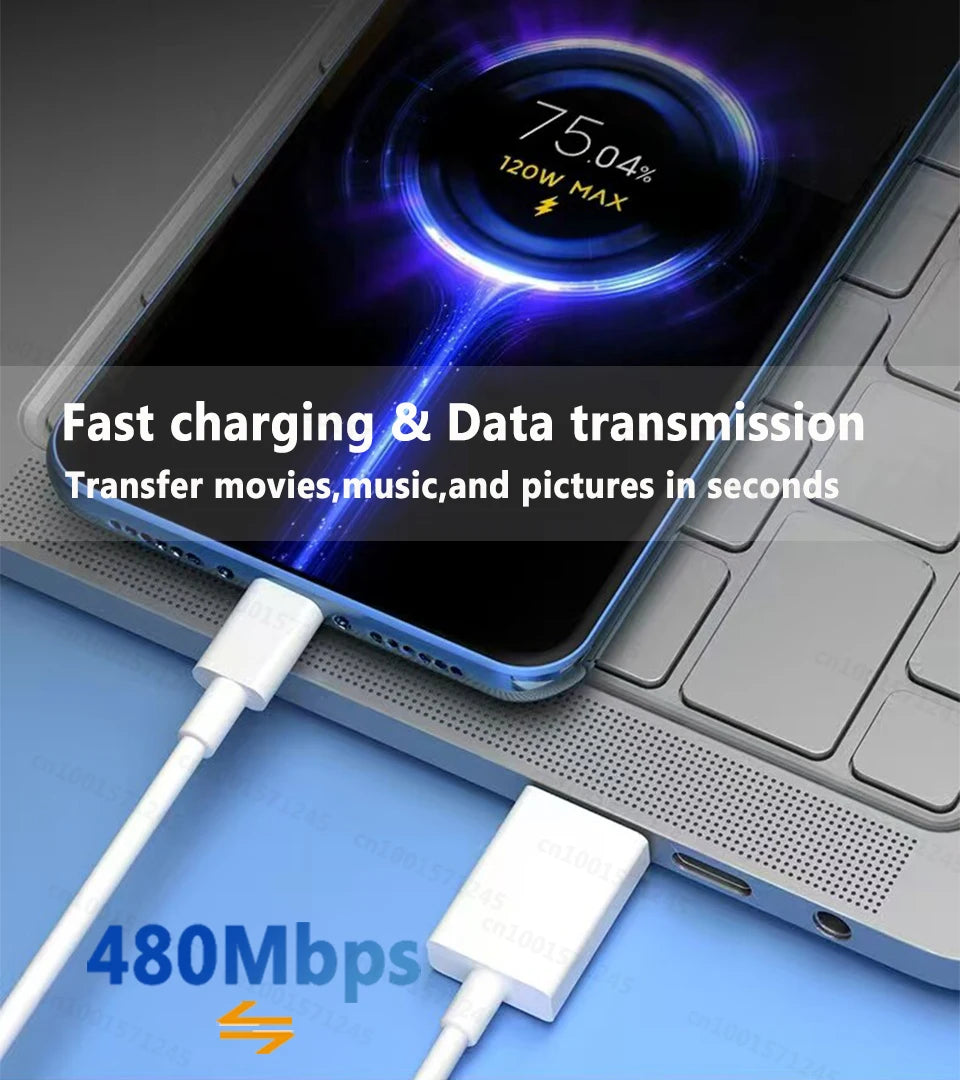 Xiaomi Original USB-C Schnellladekabel 120W – Turbo Charge, 1m/1,5m/2m, für alle Xiaomi-Geräte