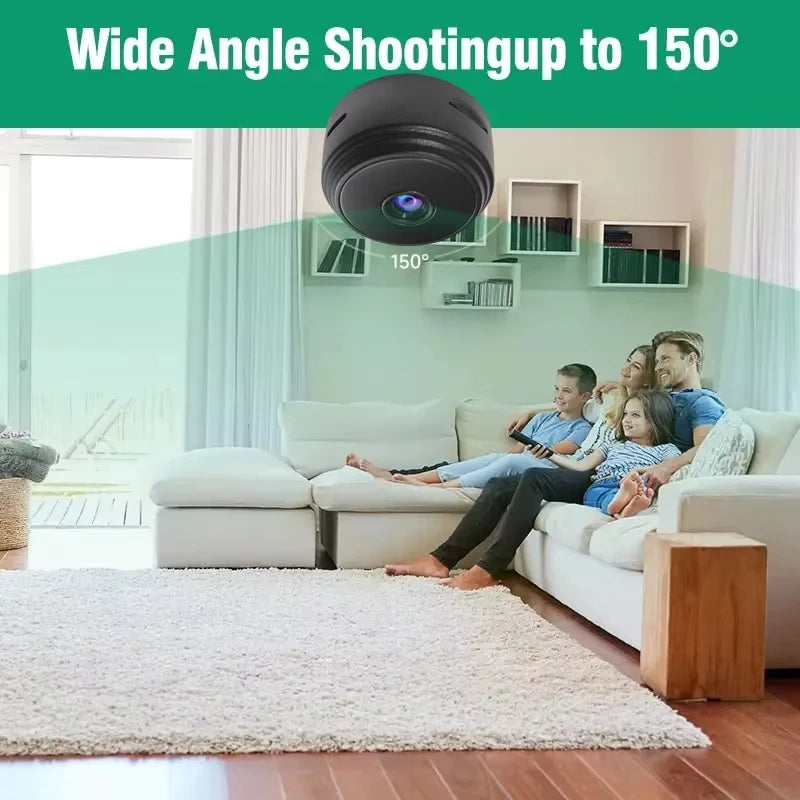 WLAN Mini Überwachungskamera – HD 720P, Drahtlos, für Babys & Haustiere