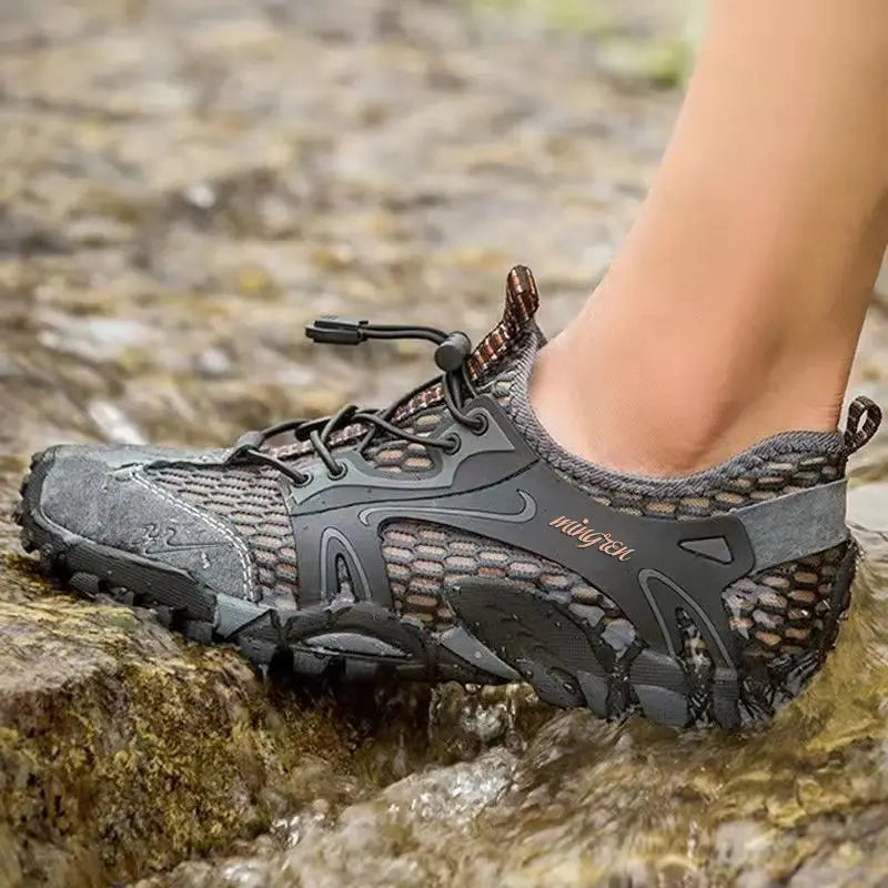 Herren Sommer Mesh Wanderschuhe – Leicht, atmungsaktiv, schnelltrocknend