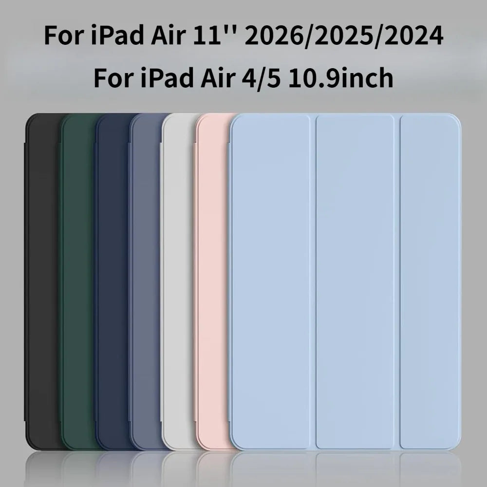iPad Air Hülle mit Tri-Fold Ständer – für iPad Air 11" M4/M3/M2 (2026/2025/2024) & Air 4/5 (10,9")