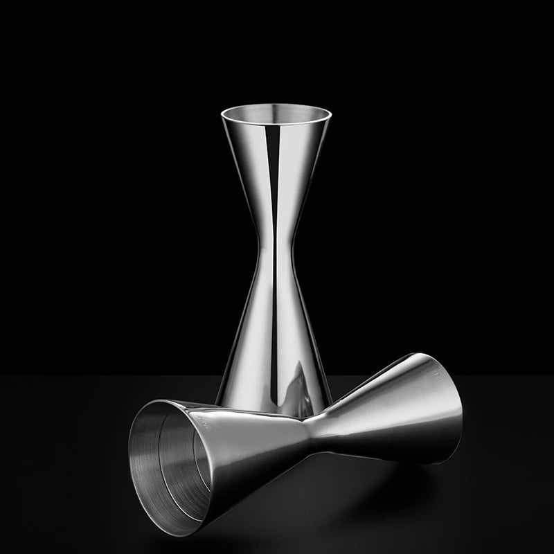 Edelstahl-Jigger & Cocktail-Messbecher – Doppelter Schnapsmesser für Bar & Küche