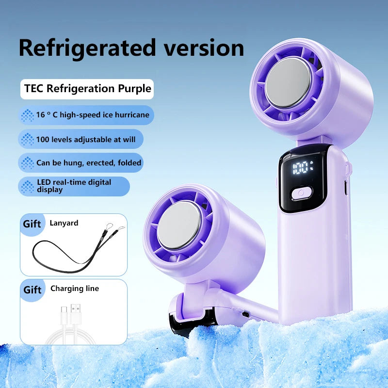 Lenovo Ice Cooling Fan – Tragbarer Turbo-Ventilator mit 100 Stufen