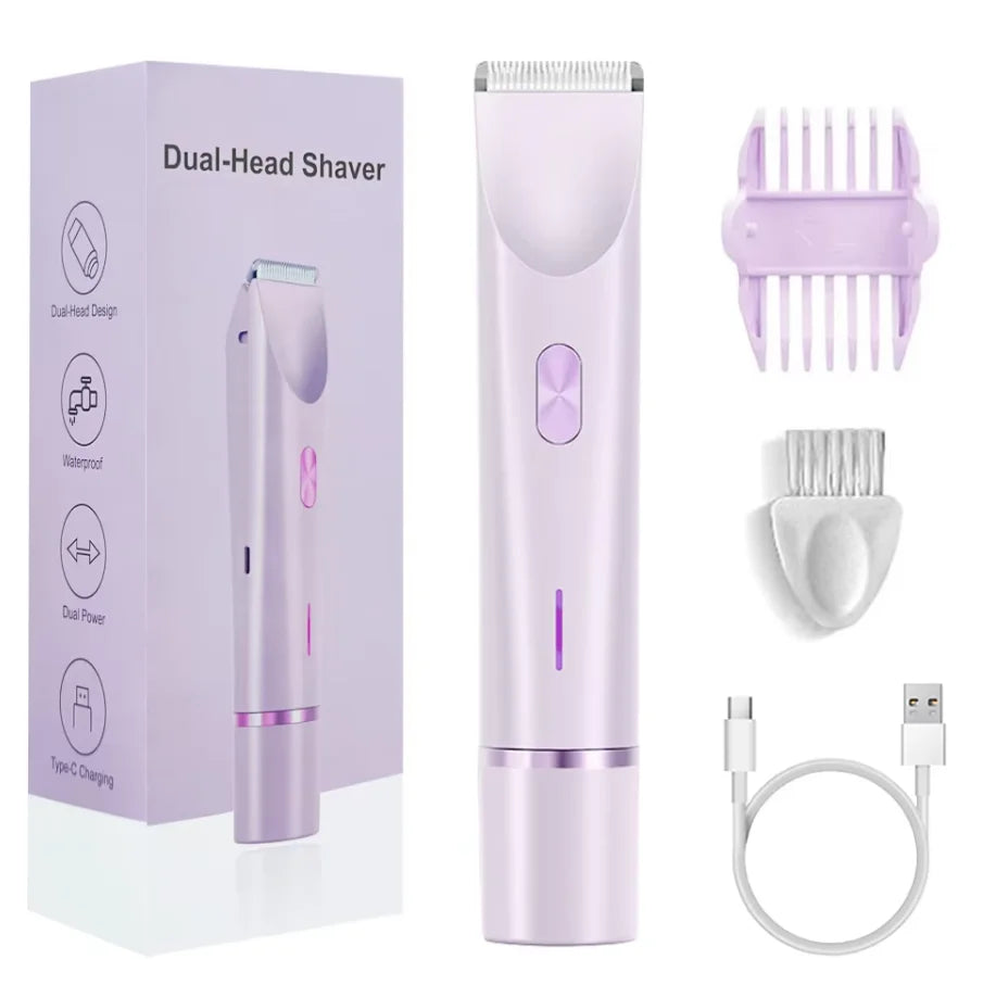 2-in-1 Damen Epilierer & Rasierer – Wasserdicht & Schmerzlos