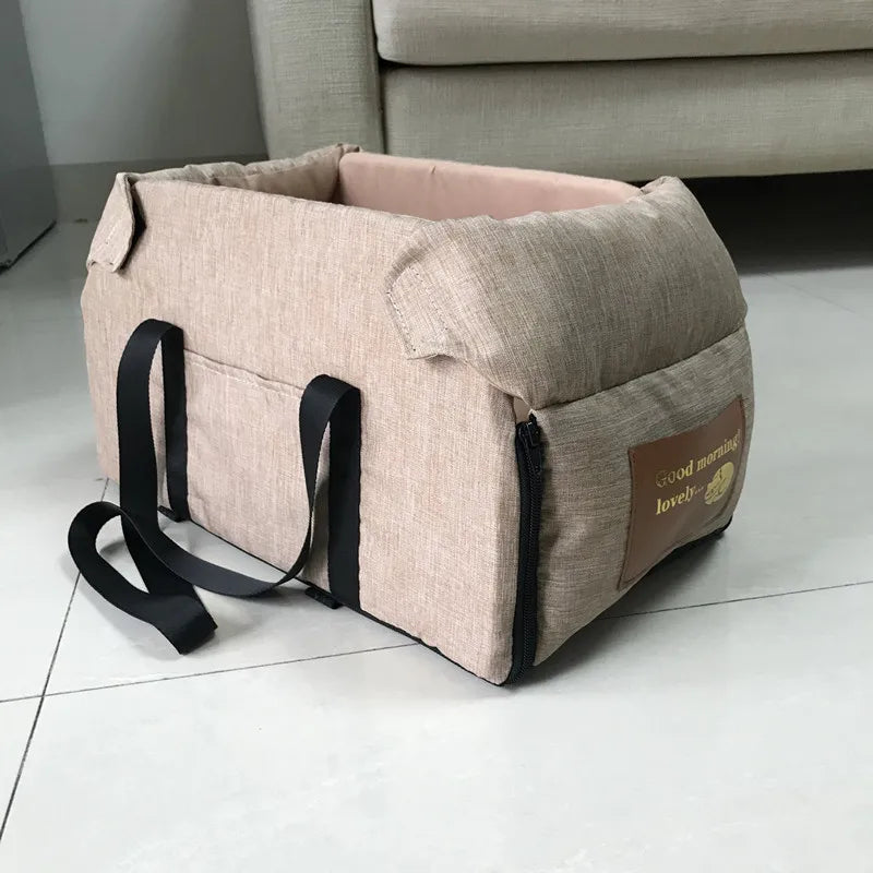 Hunde-Autositz & Transporttasche – Weiche Reisebox für kleine Hunde & Katzen