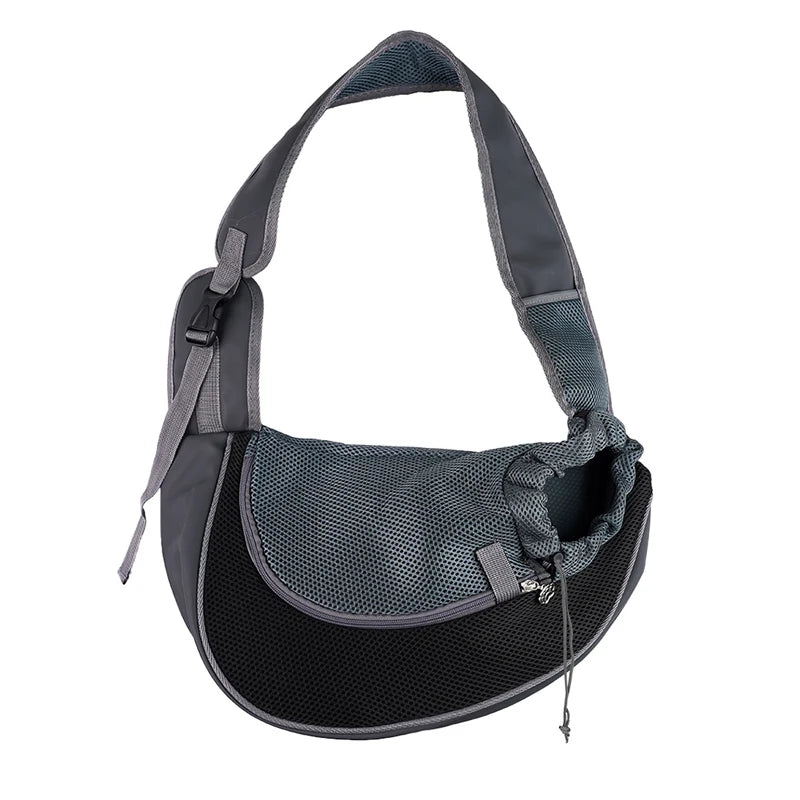 Haustier Tragetasche – Atmungsaktive Schultertasche für Hunde & Katzen