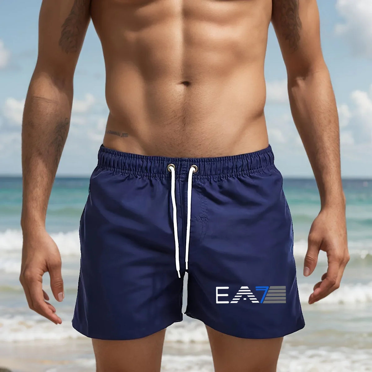 Herren Badeshorts – Leicht, Bedruckt & Schnelltrocknend
