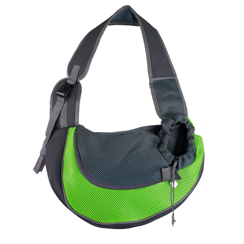 Haustier Tragetasche – Atmungsaktive Schultertasche für Hunde & Katzen