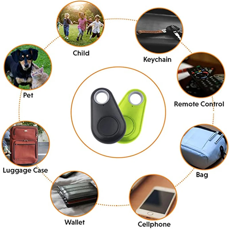 Bluetooth GPS Tracker für Haustiere – Mini Anti-Verlust Ortungsgerät für Hund, Katze & mehr