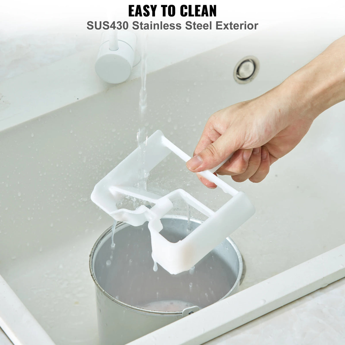 Automatische Eismaschine mit eingebautem Kompressor – 2 Quart, kein Vorfrieren, für Eis, Sorbet & Frozen Yogurt