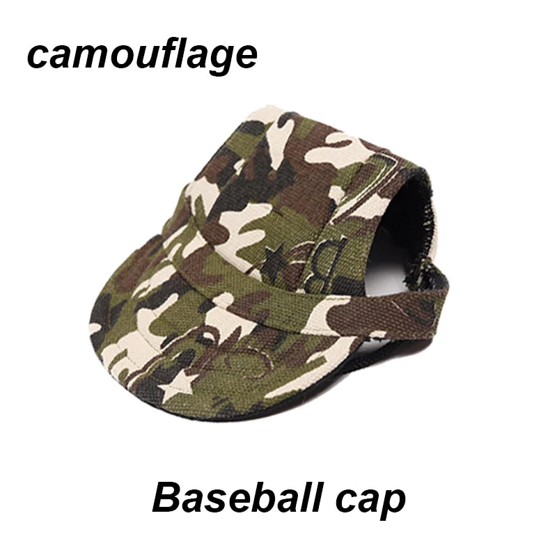 Hunde-Baseball-Cap – Sommer-Sonnenschutz-Mütze für kleine Hunde & Welpen