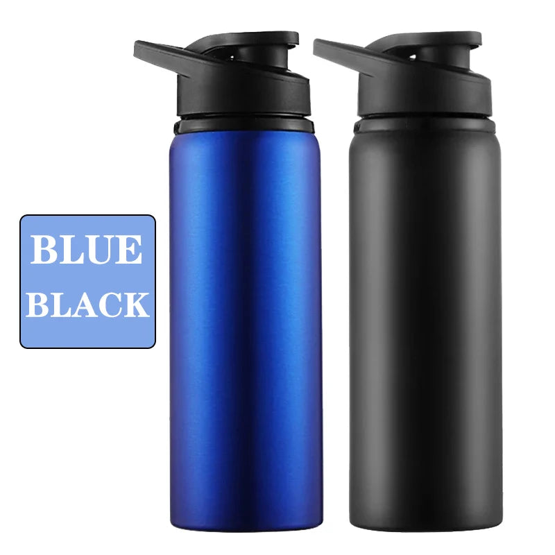 Aluminium-Trinkflasche 600 ml – Auslaufsichere Sportflasche für Outdoor & Reise