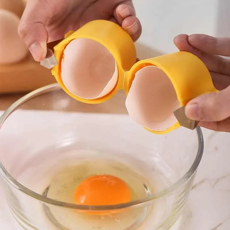 Eierschalenöffner – Praktischer Eierknacker & Eierschalentrenner für Küche & Backen