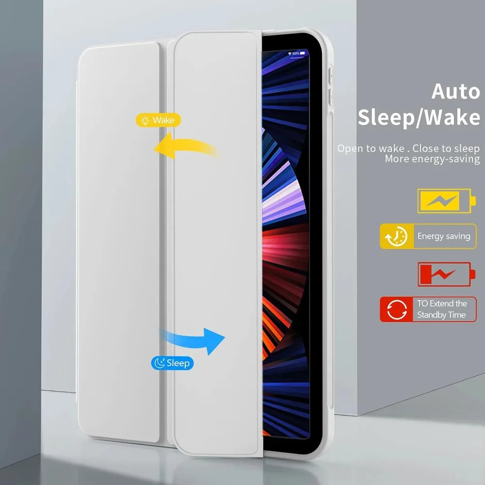 iPad Air Hülle mit Tri-Fold Ständer – für iPad Air 11" M4/M3/M2 (2026/2025/2024) & Air 4/5 (10,9")