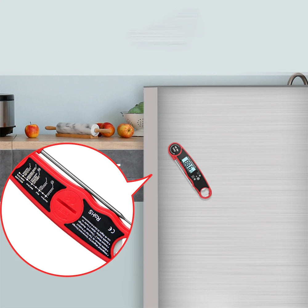 Digitales Fleischthermometer – Sofortanzeige Küchen- & BBQ-Thermometer