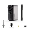 Mini Akku-Elektrofahrradpumpe 120 PSI mit Display – Grau