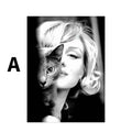 Poster Marylin Monroe · Wandbilder Wohnzimmer & Schlafzimmer · Deko Print Bilder · ohne Rahmen