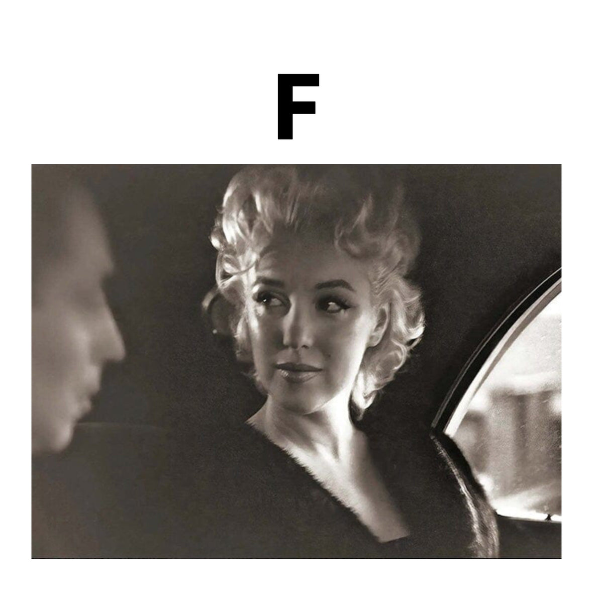 Poster Marylin Monroe · Wandbilder Wohnzimmer & Schlafzimmer · Deko Print Bilder · ohne Rahmen