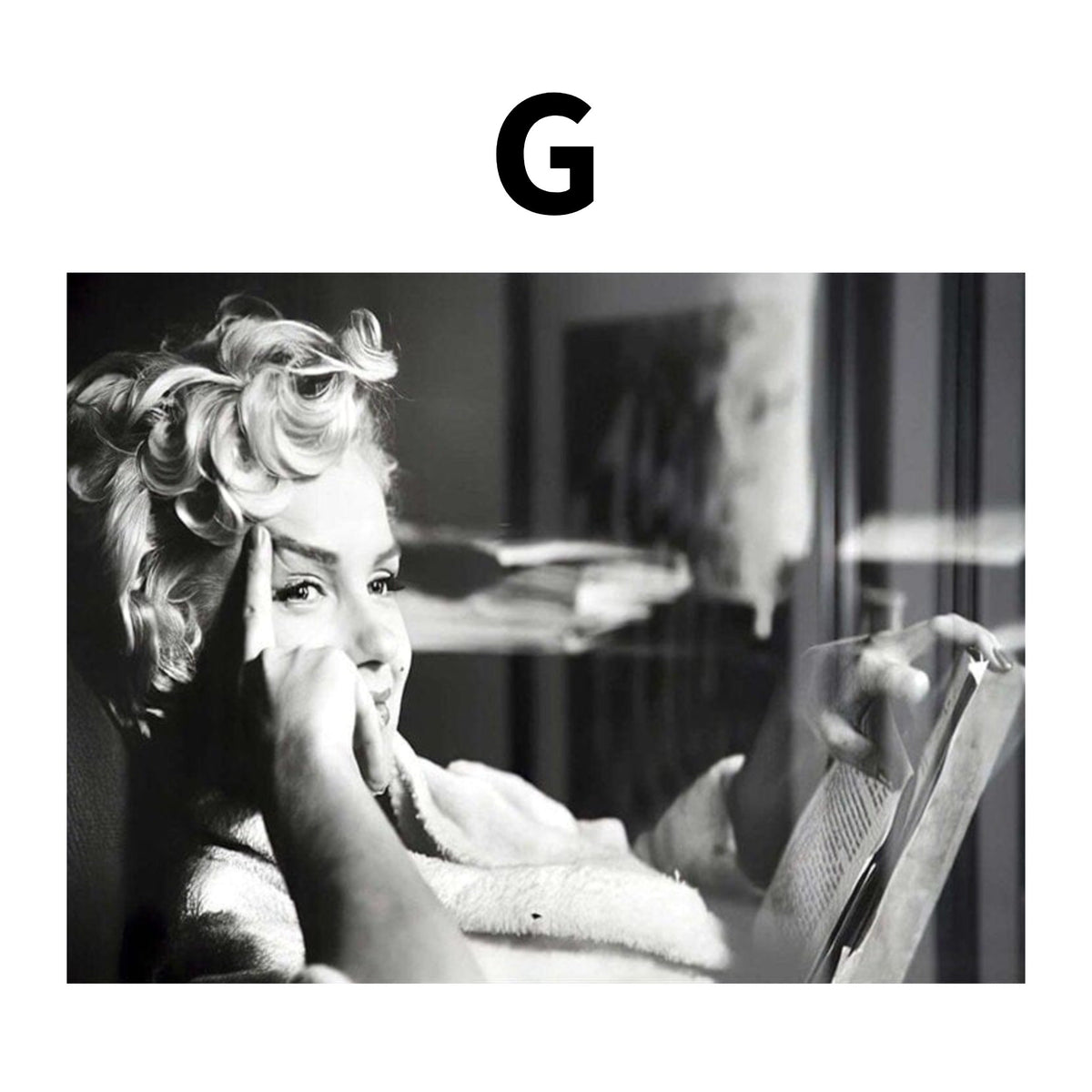 Poster Marylin Monroe · Wandbilder Wohnzimmer & Schlafzimmer · Deko Print Bilder · ohne Rahmen