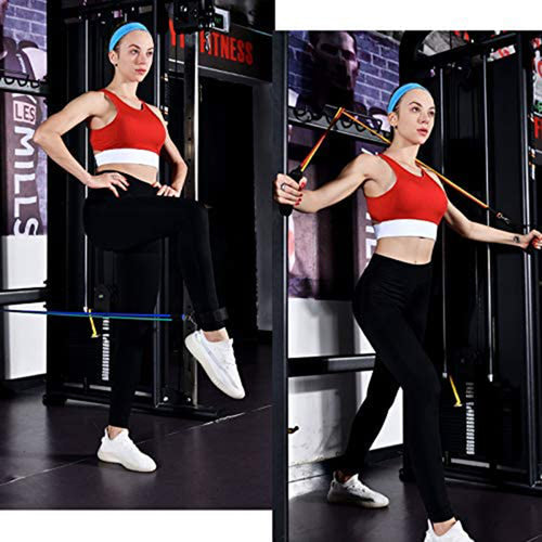 11-teiliges Widerstandsband Set – Fitness Zugseil-Set für Zuhause & Gym