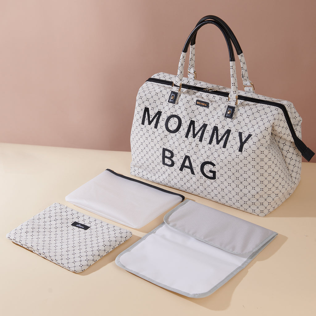 Mama Reisetasche XL – 48L Wickeltasche mit Wickelunterlage & Zubehör