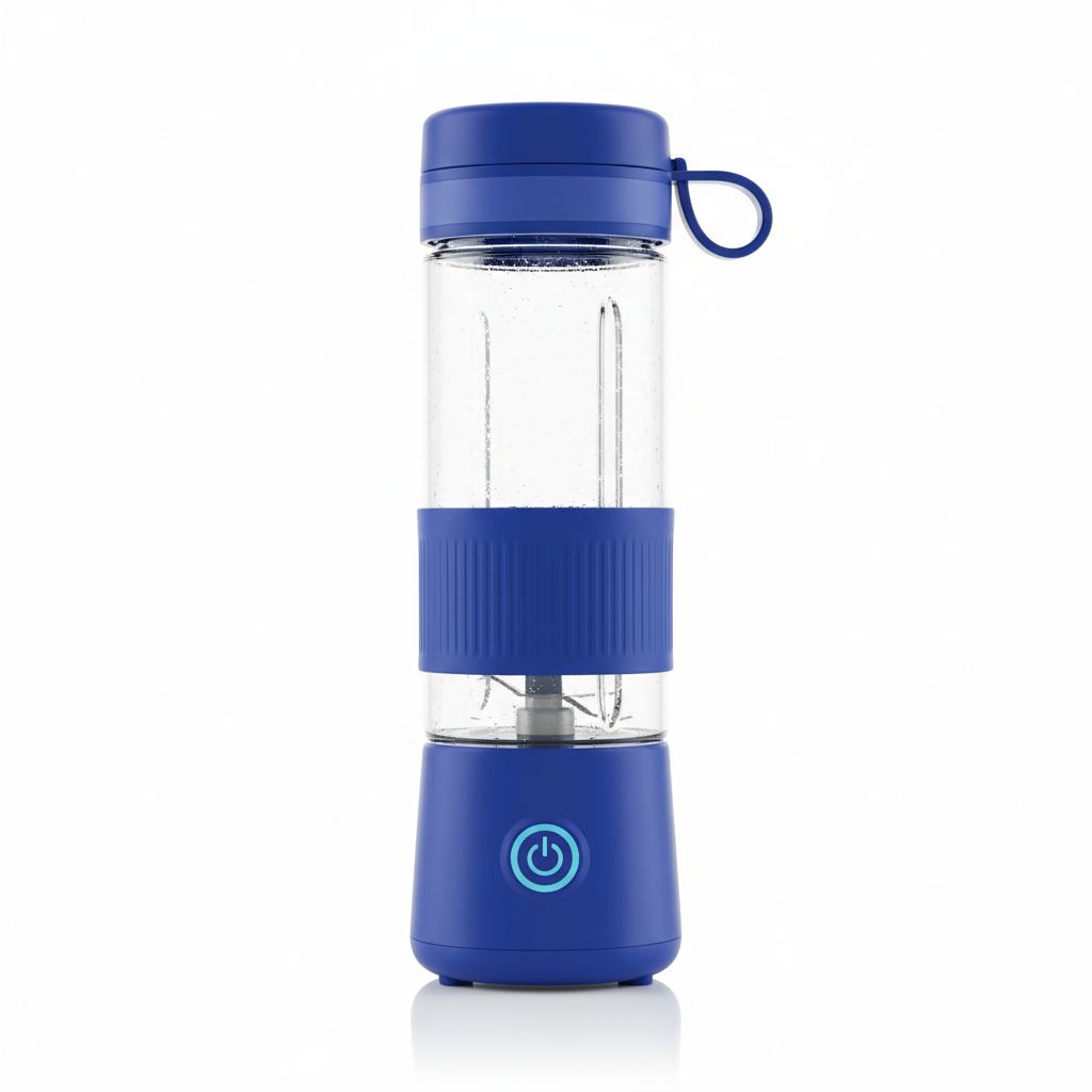 Portable Blender Bottle Blau