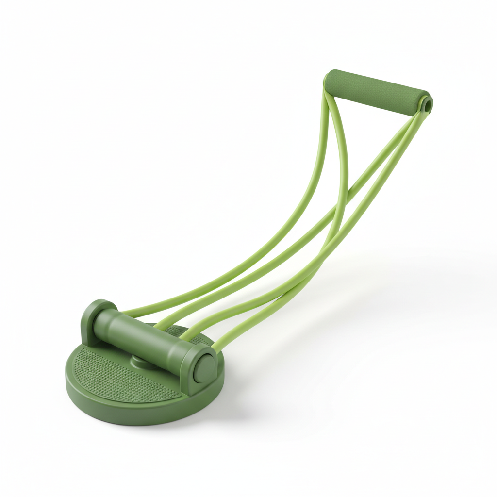 Pedal-Widerstandsband 4-Rohr Zugseil – Fitness & Yoga