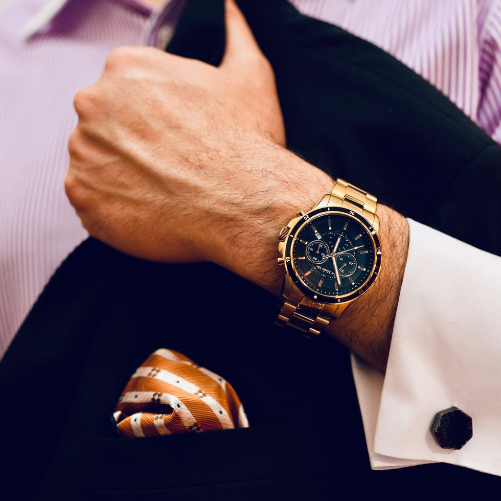 B-Business Black Suit – Noir-G Chronograph Uhr